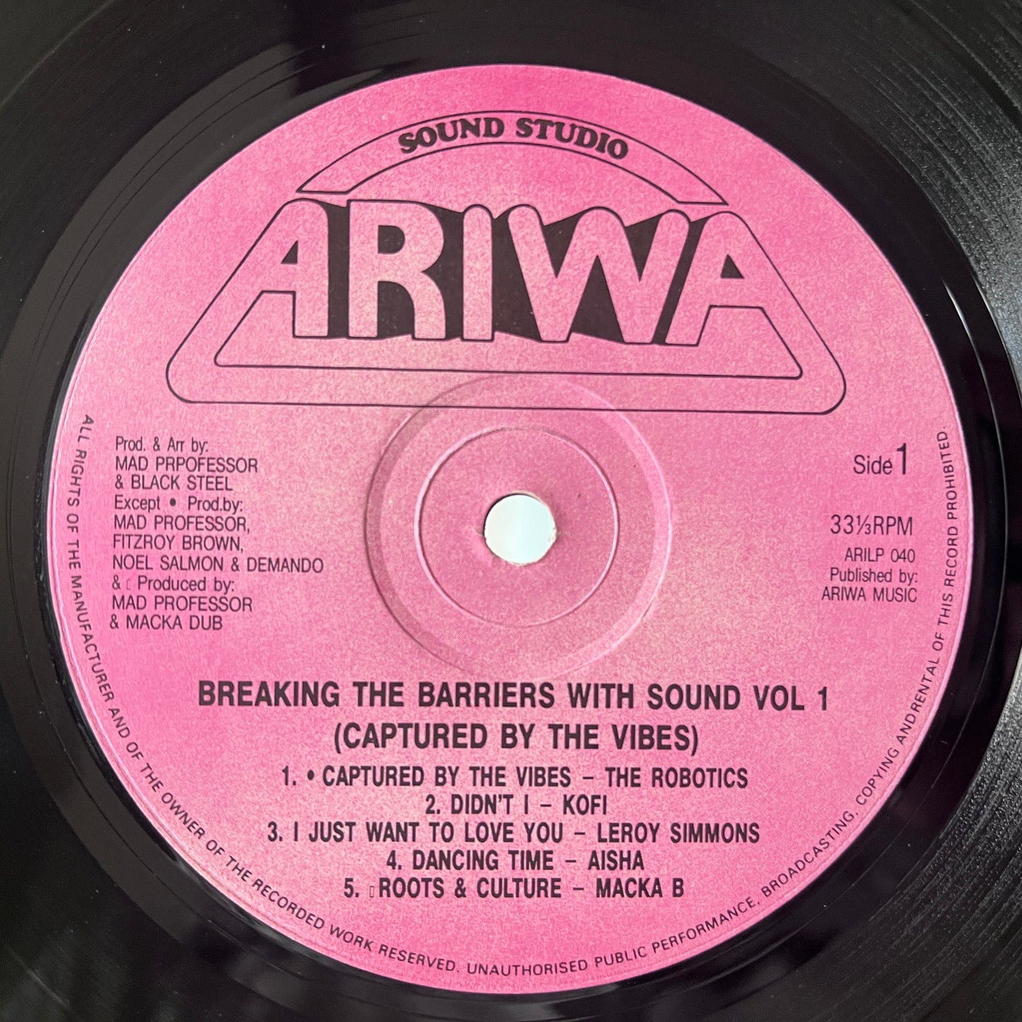 Various – Breaking The Barriers With Sound Volume 1