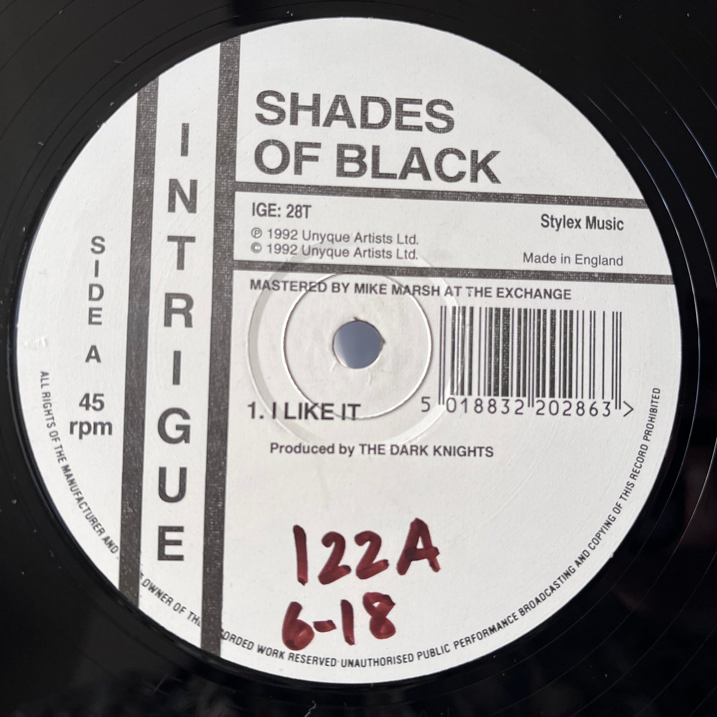 Shades Of Black – I Like It