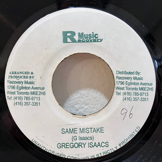 Gregory Isaacs – Same Mistake