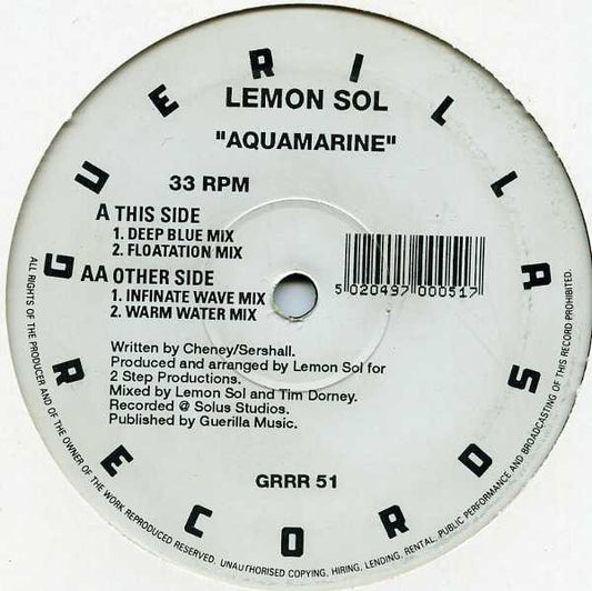 Lemon Sol – Aquamarine