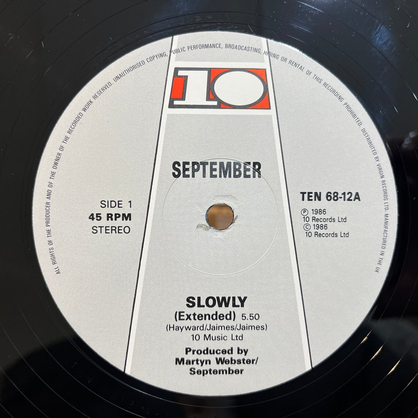 September – Slowly