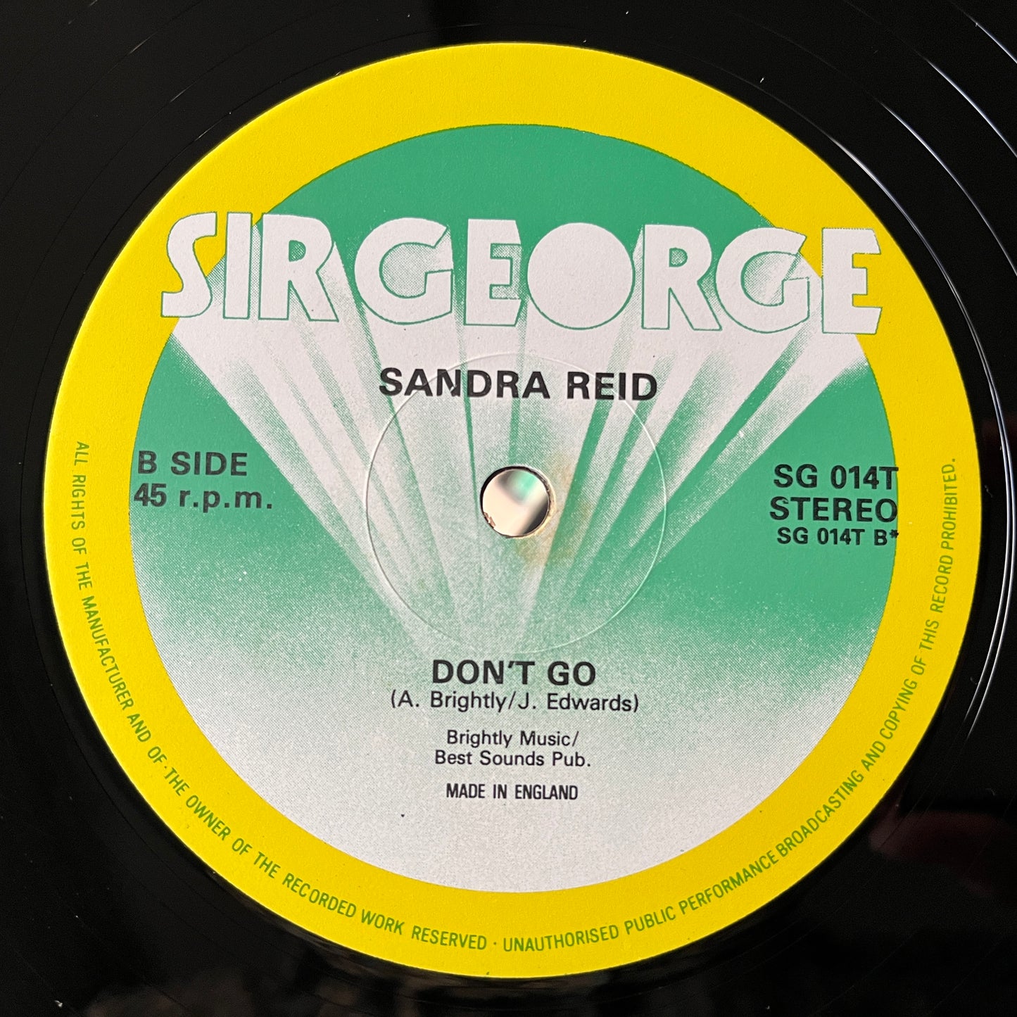 Sandra Reid – Feels So Good