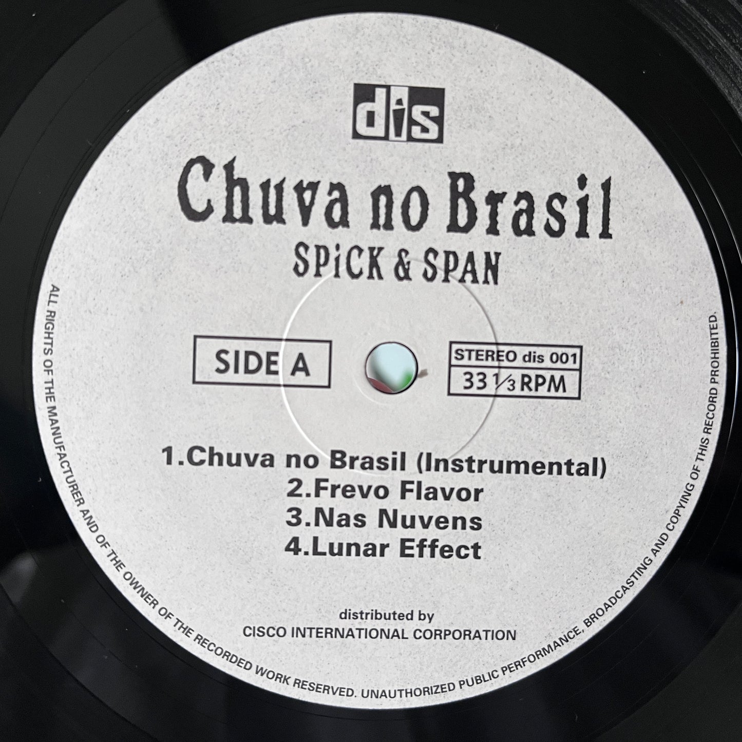 Spick & Span - Chuva No Brasil