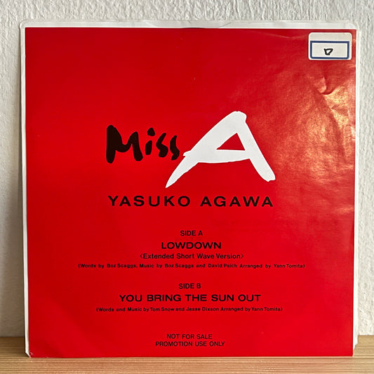 Miss A, Yasuko Agawa – Lowdown / You Bring The Sun Out