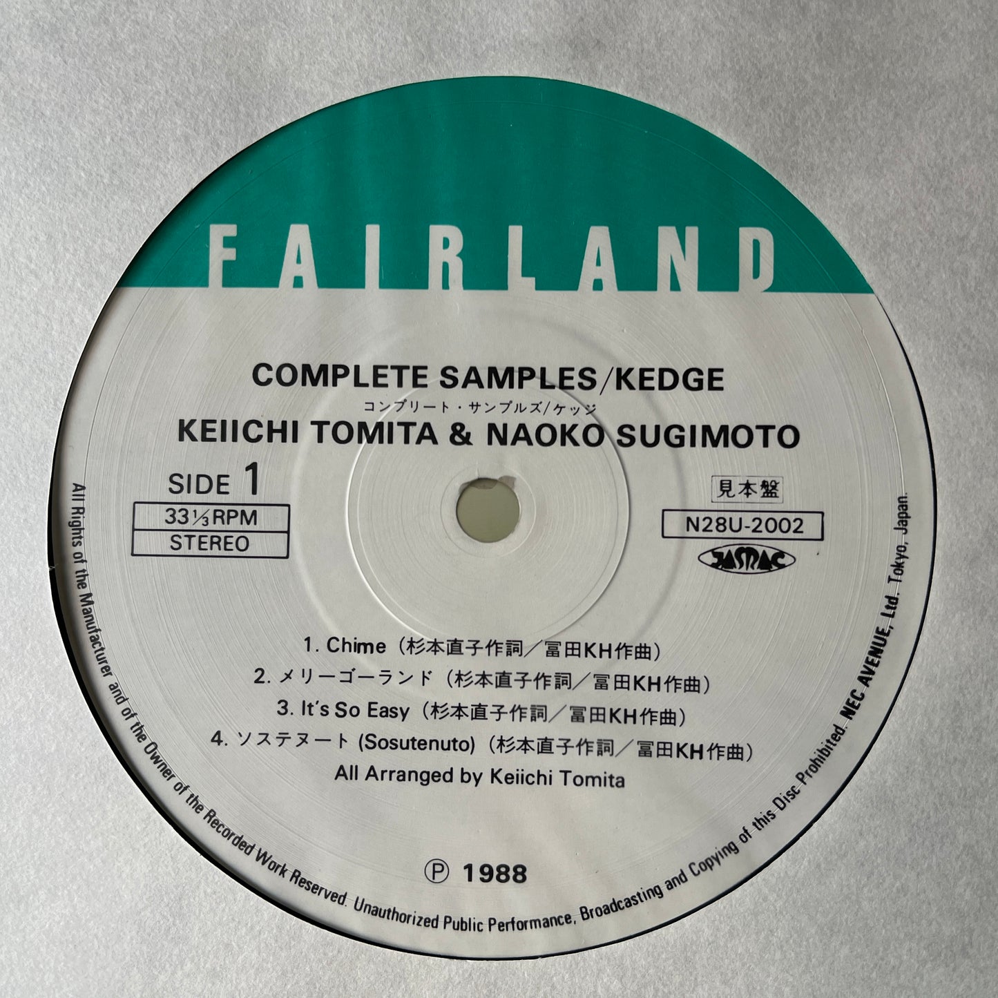 KEDGE – Complete Samples