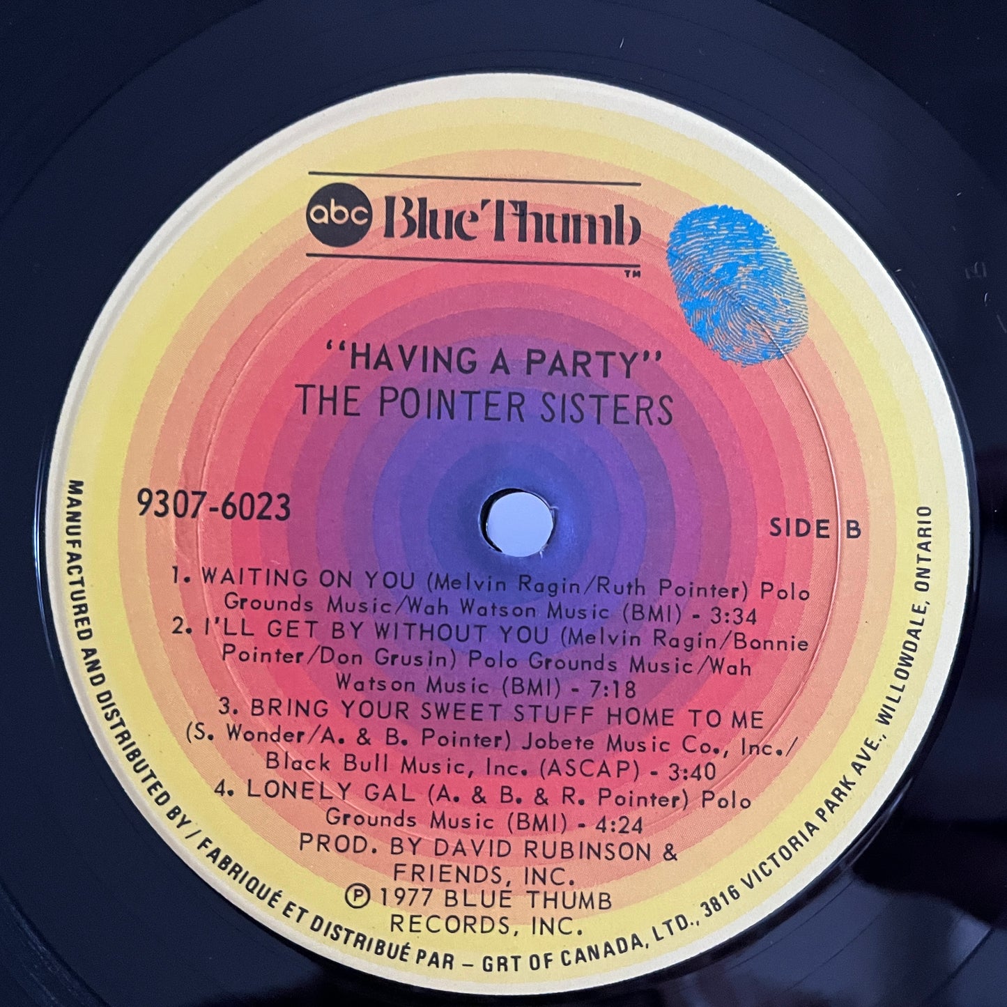 Pointer Sisters – Having A Party
