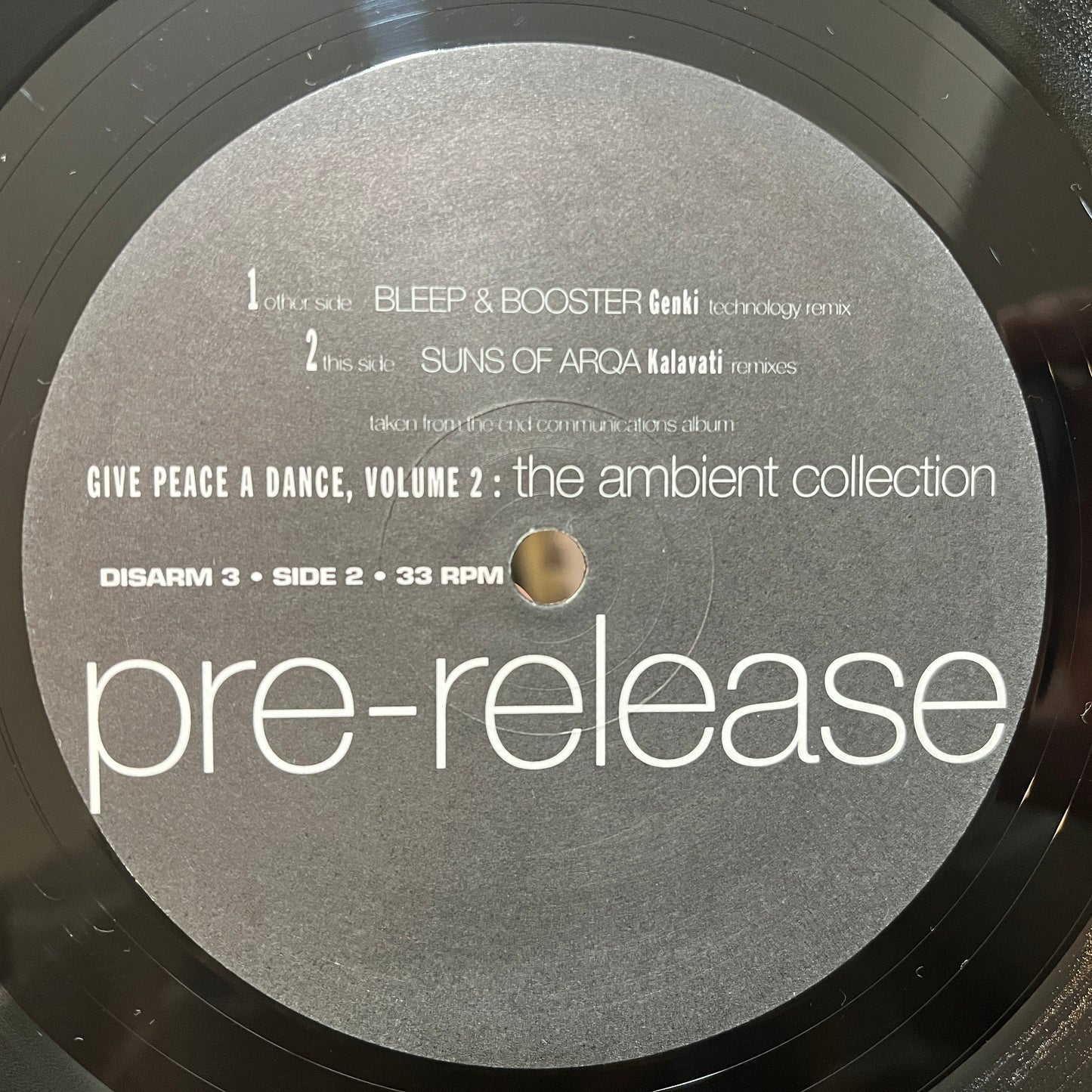Various – Give Peace A Dance 2 - The Ambient Collection