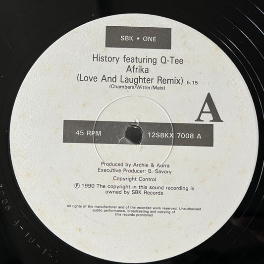 History featuring Q-Tee – Afrika (Love And Laughter Remix)
