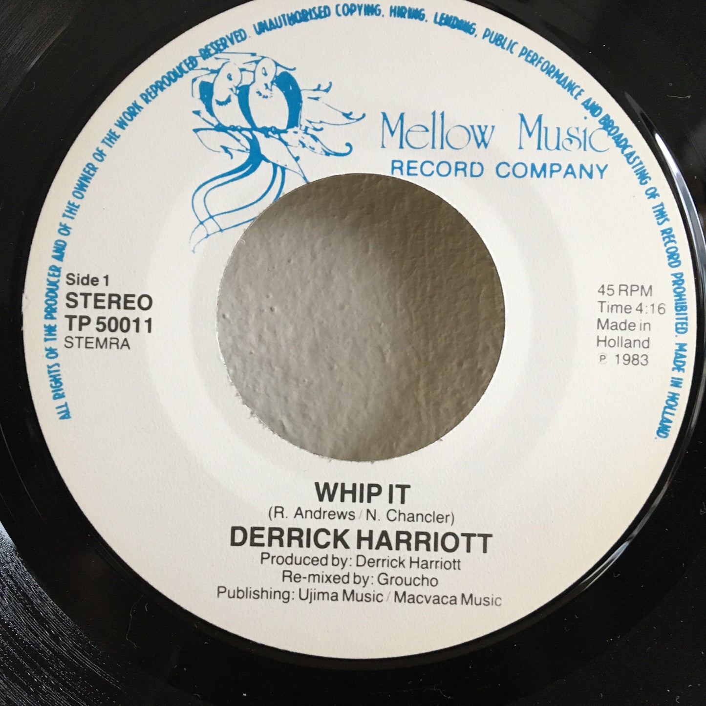 Derrick Harriott – Let It Whip
