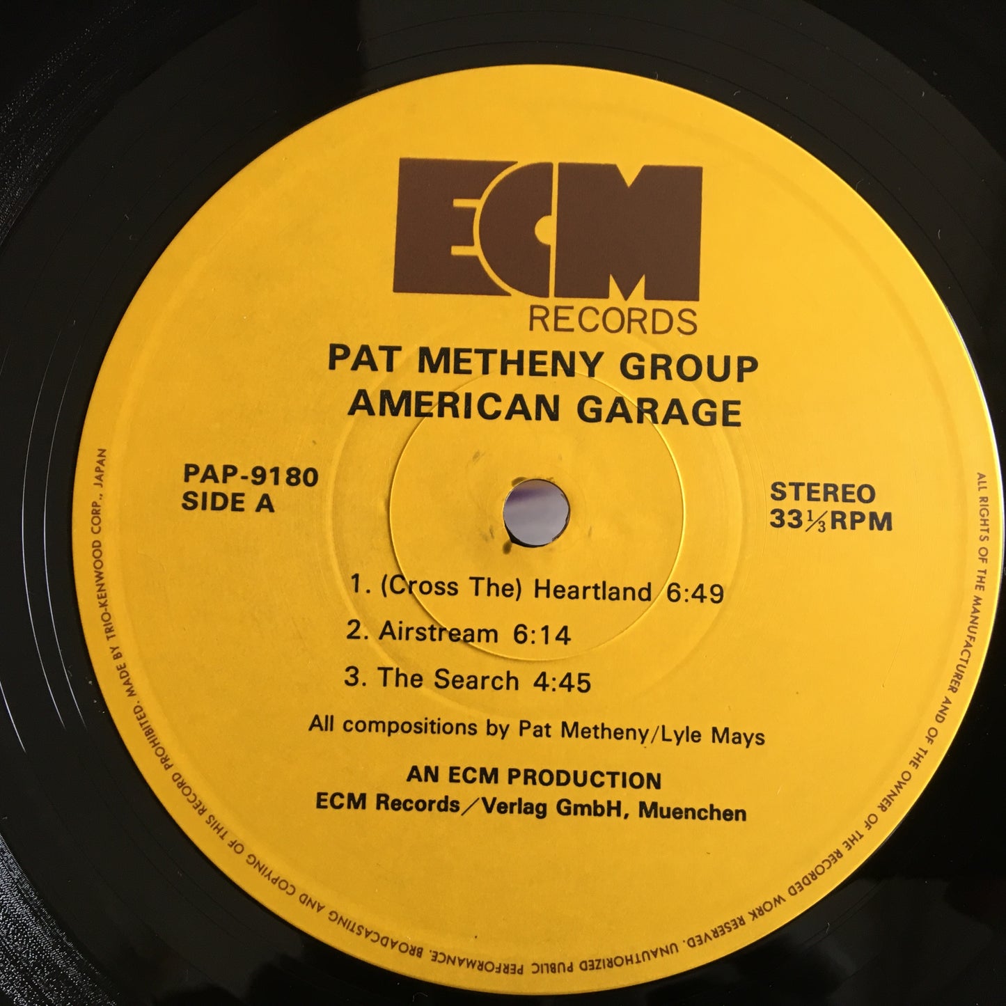 Pat Metheny Group – 美国车库