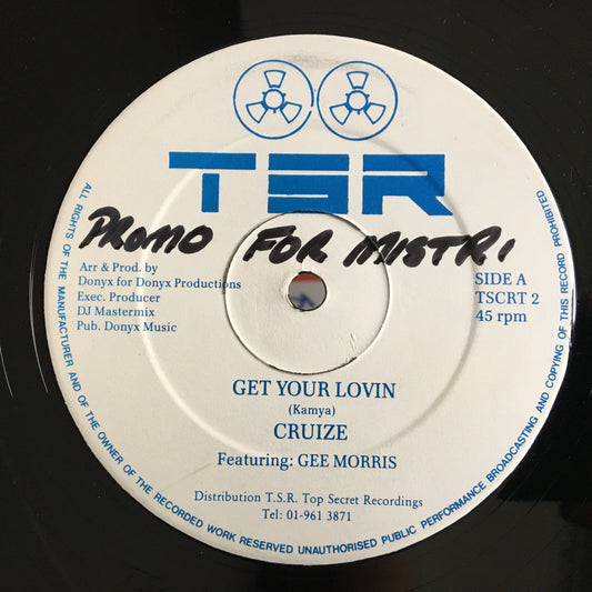 Cruize Featuring Gee Morris – Get Your Lovin