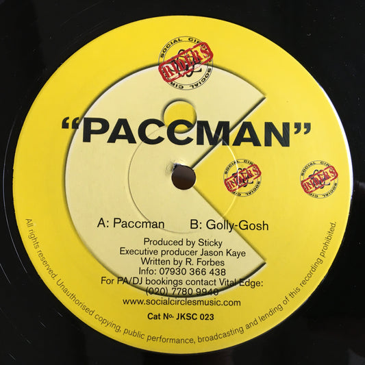 Sticky – Paccman / Golly Gosh