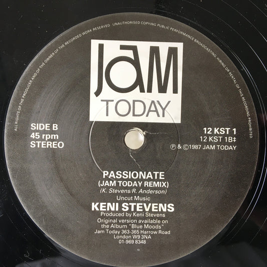 Keni Stevens – Cannot Live Without Your Love