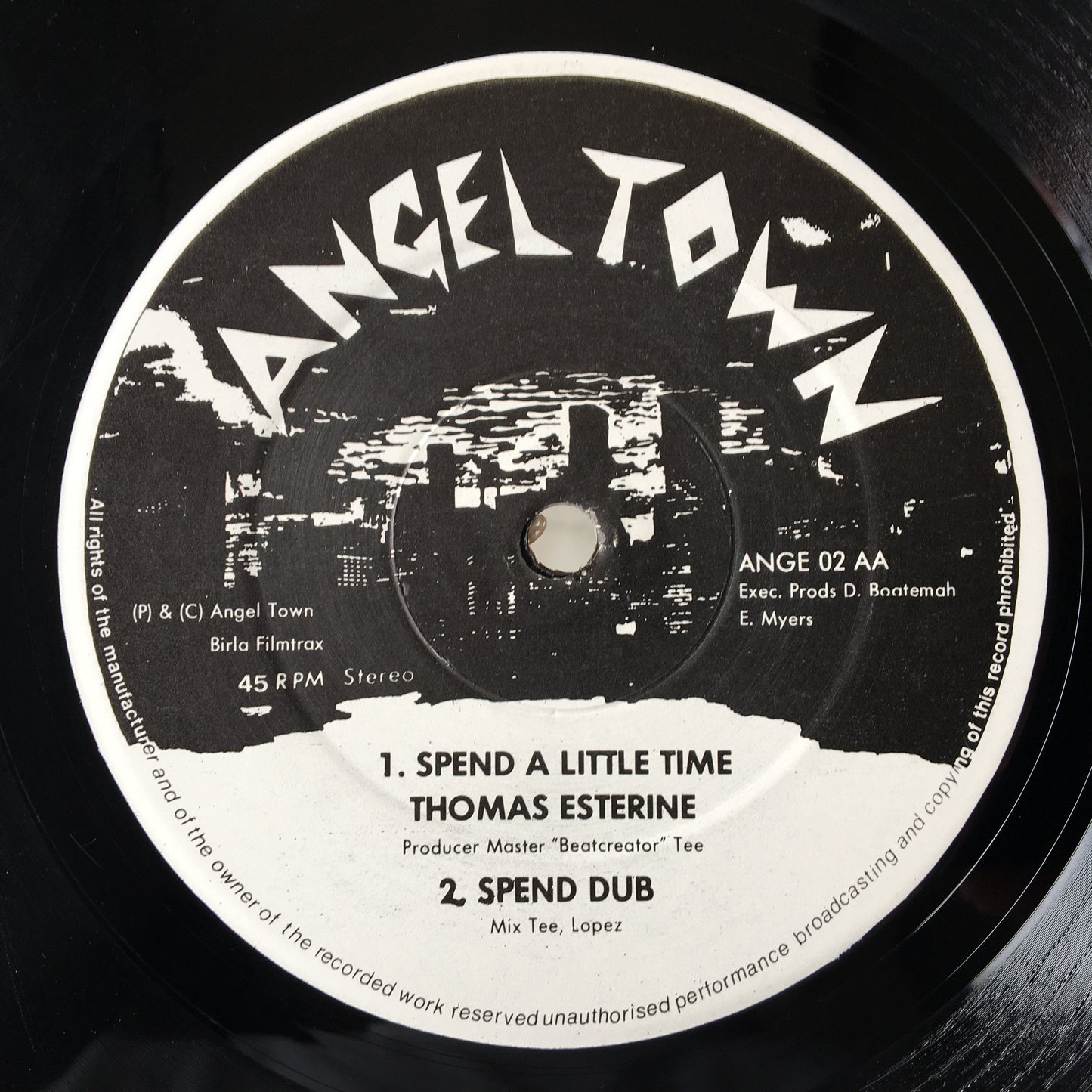 Thomas Esterine – Finding Out / Spend A Little Time