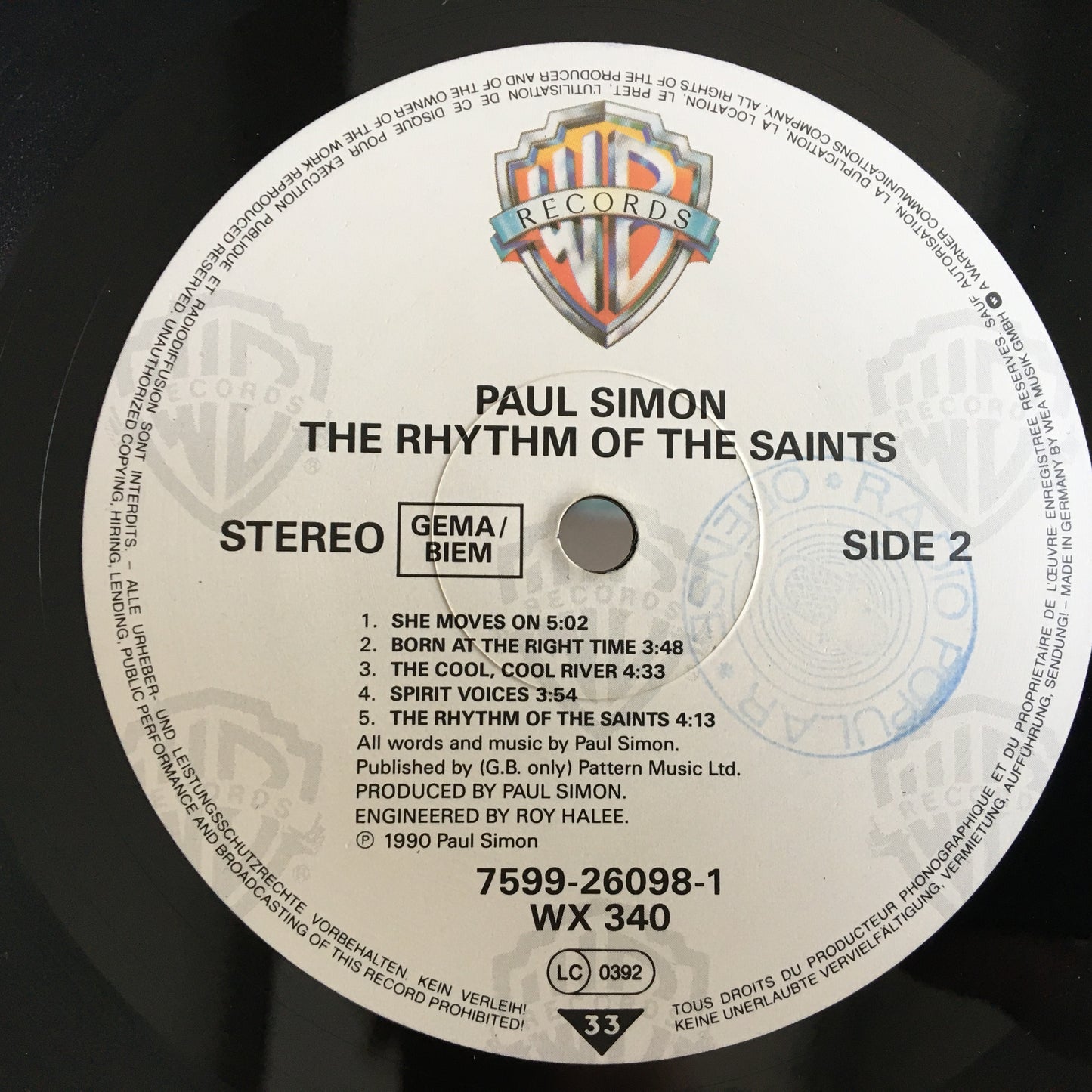 保罗·西蒙——圣徒的节奏