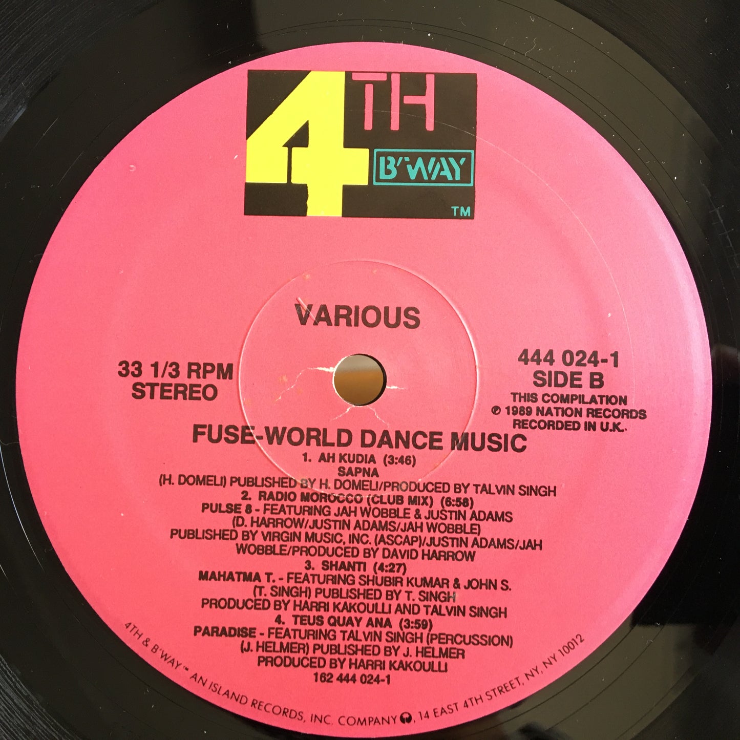 Various – Fuse • World Dance Music