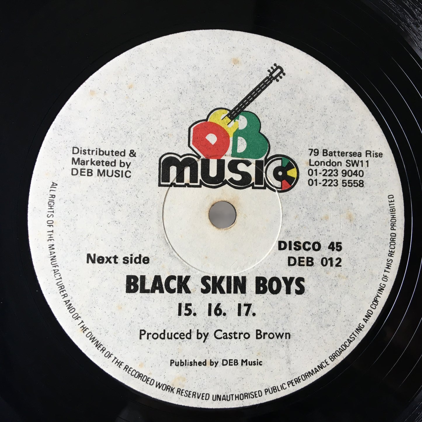 15. 16. 17. – Good Times / Black Skin Boys