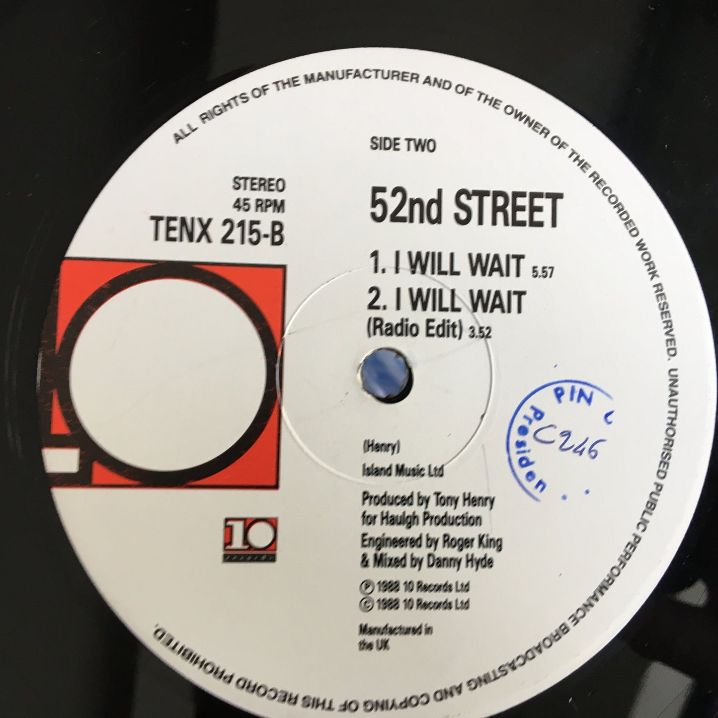 52nd Street – Say You Will