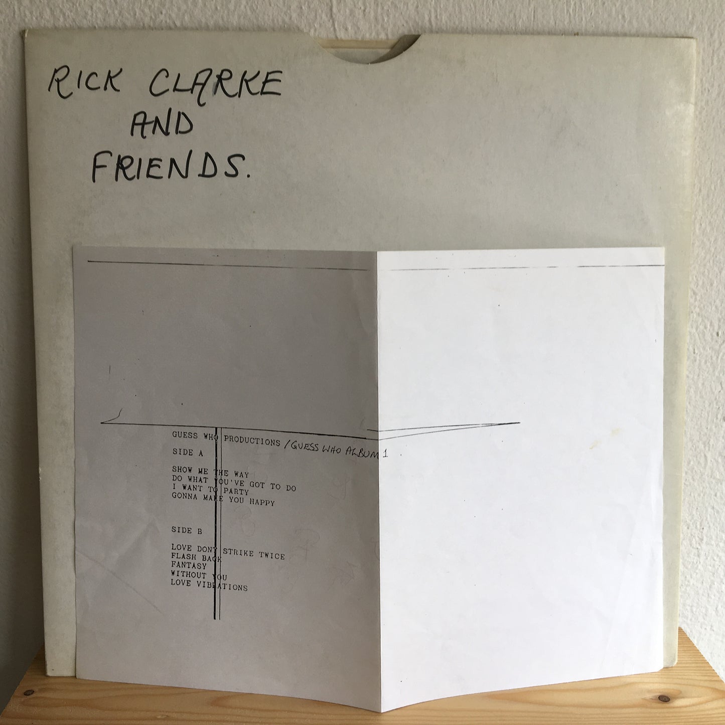 Rick Clarke – Guess Who LP 1