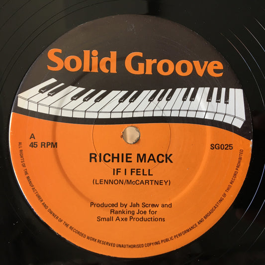 Richie Mack – If I Fell