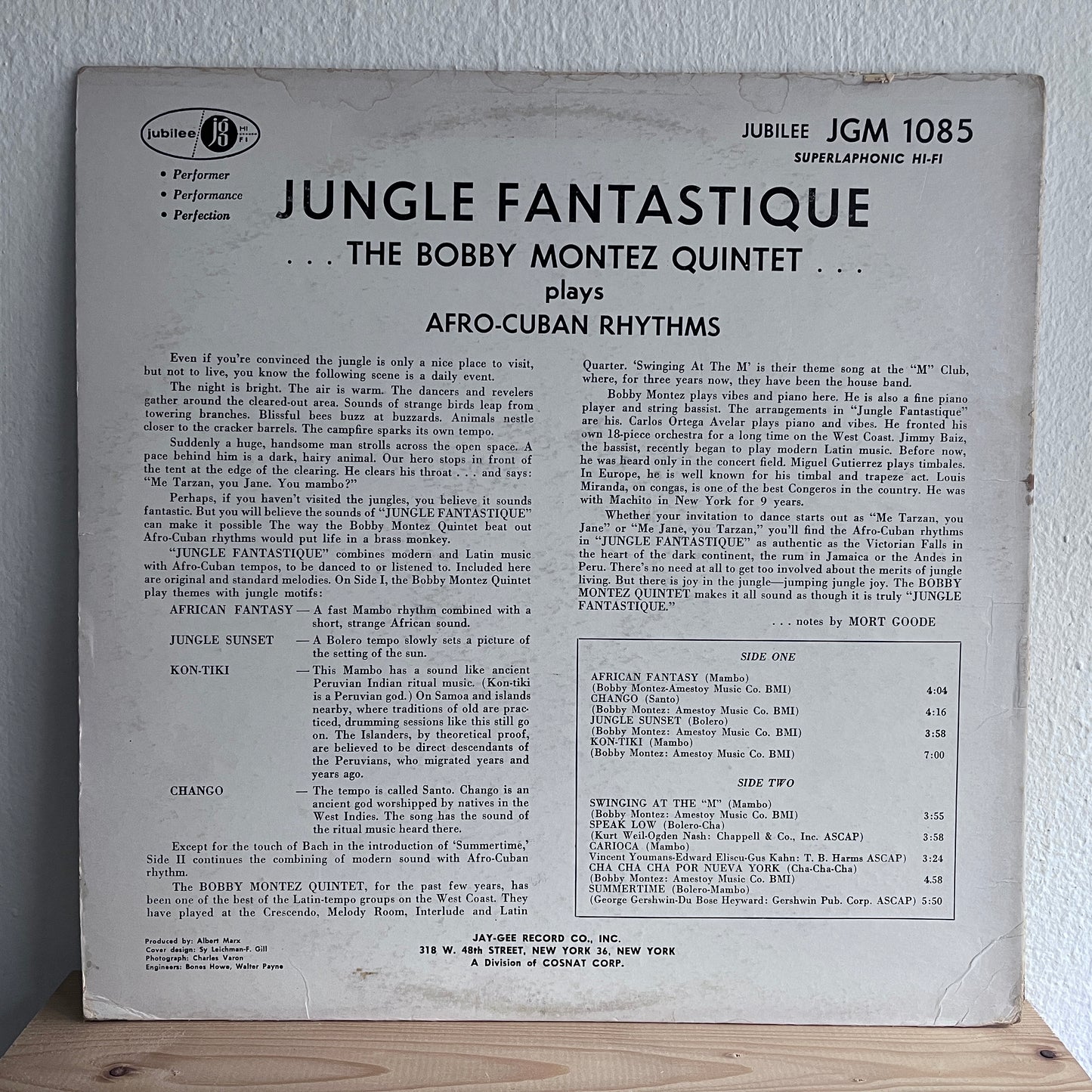 Bobby Montez – Jungle Fantastique!