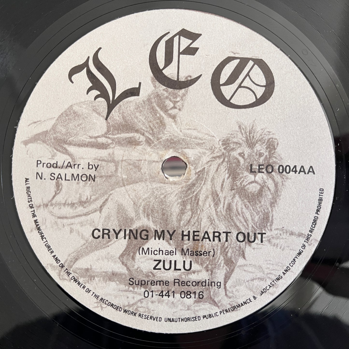 Zulu – What The Use / Crying My Heart Out