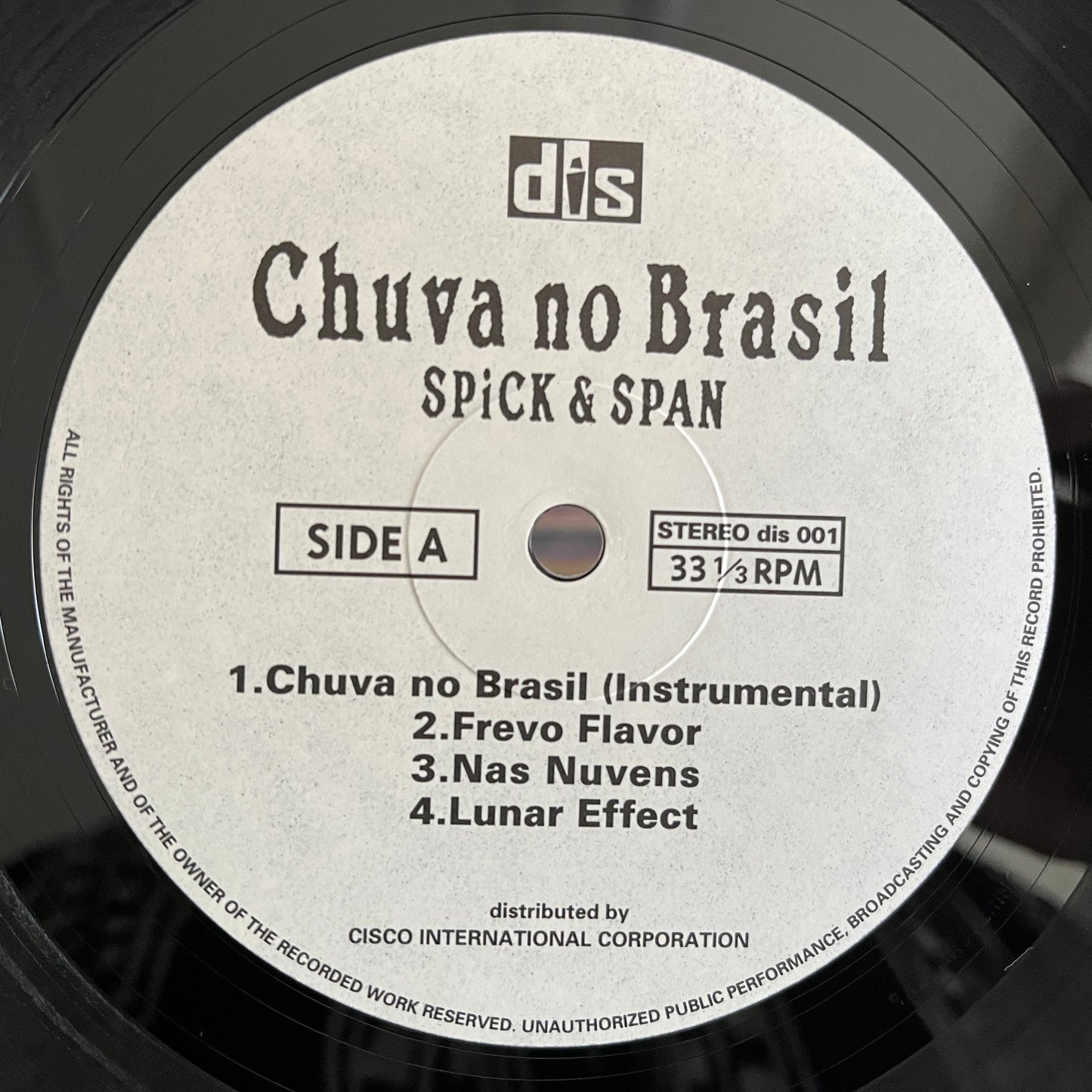 Spick & Span ‎– Chuva No Brasil