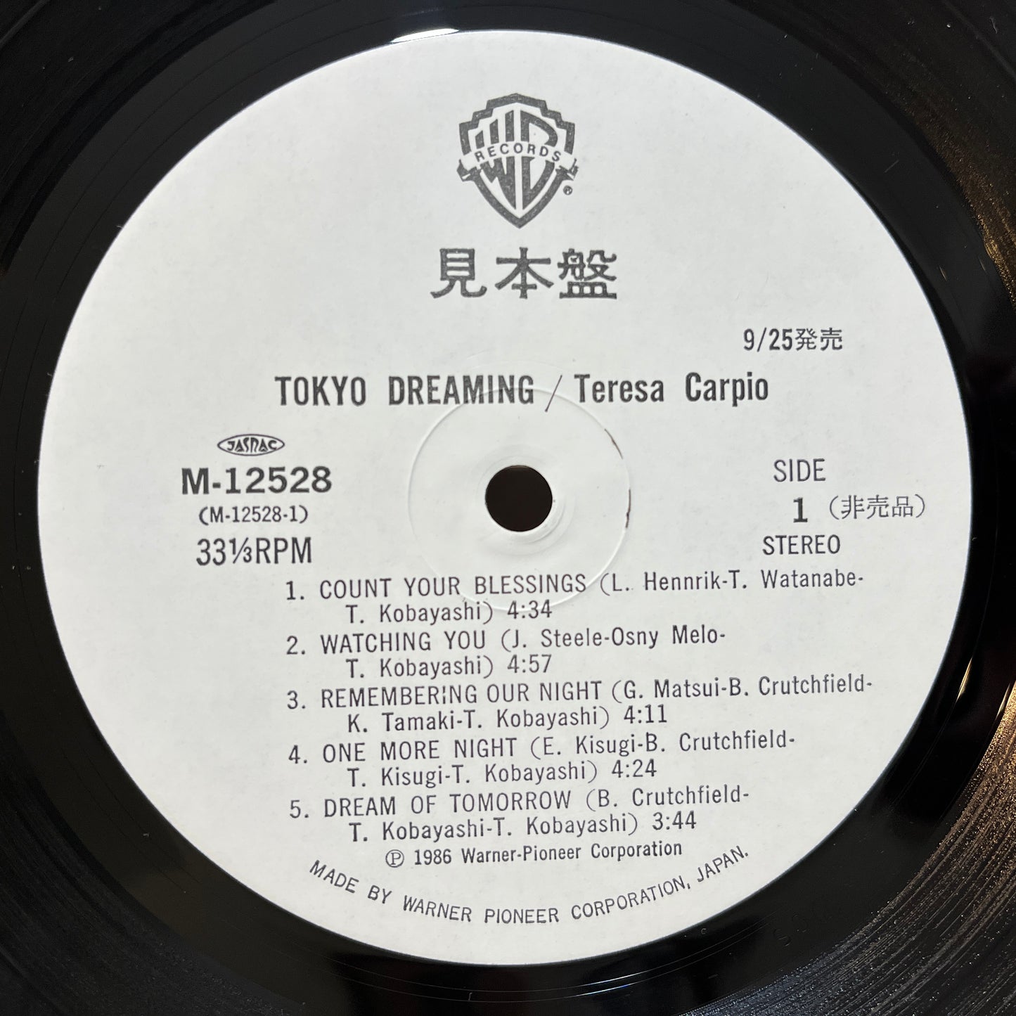 Teresa Carpio – Tokyo Dreaming