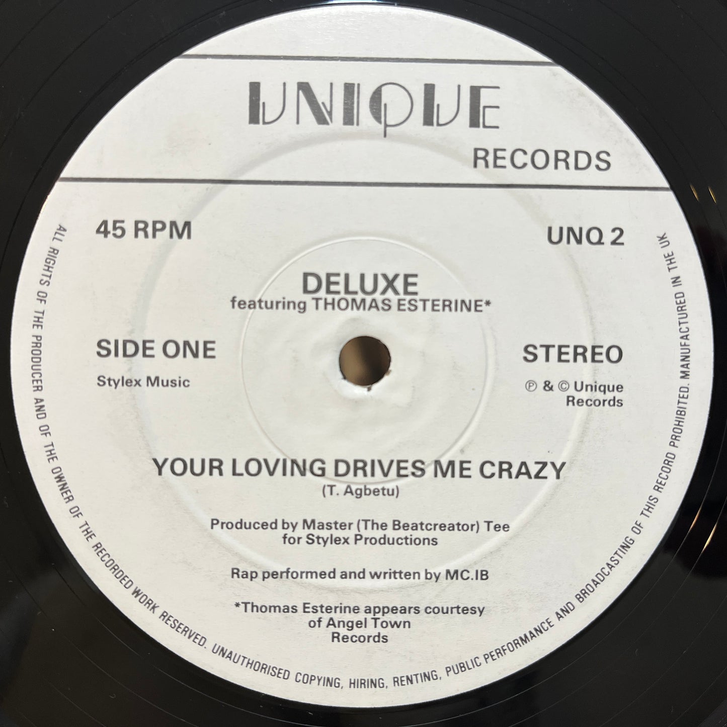 Deluxe – Your Loving Drives Me Crazy