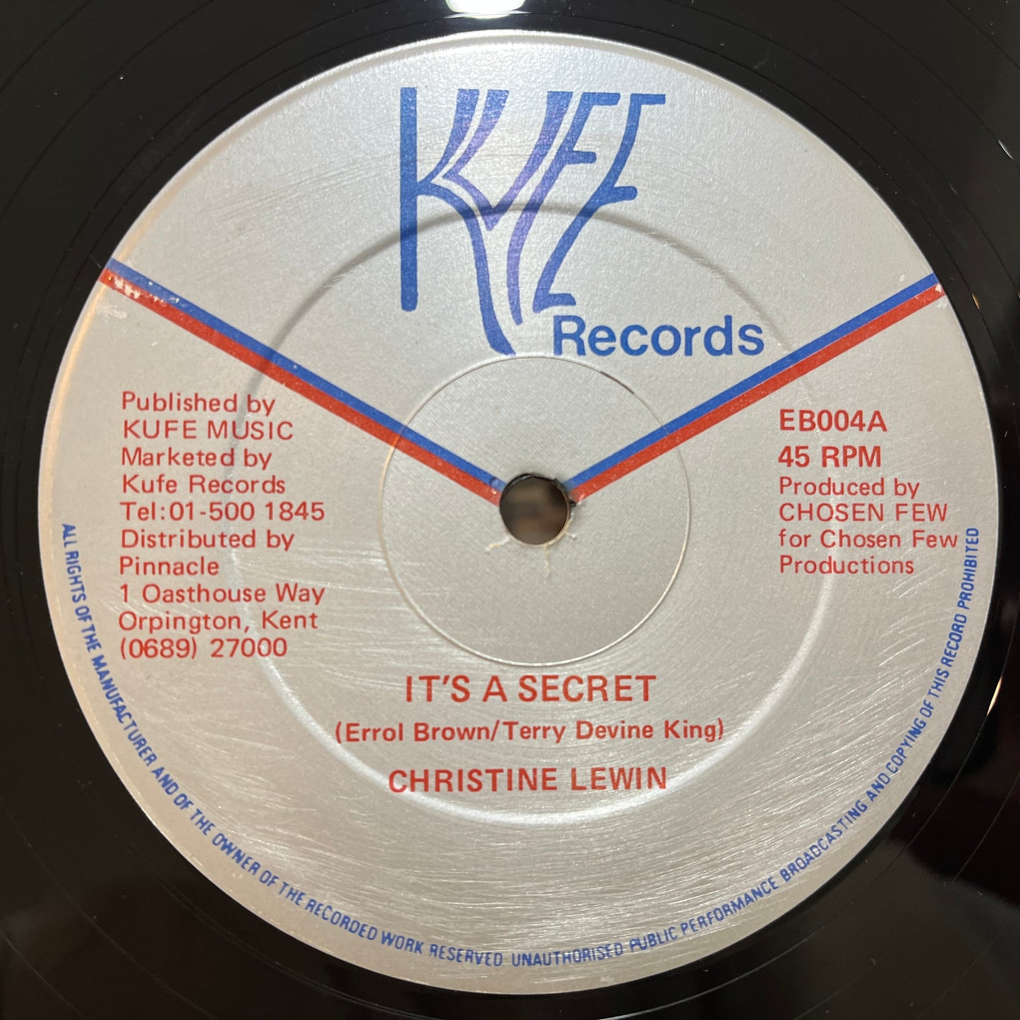 Christine Lewin – It's A Secret