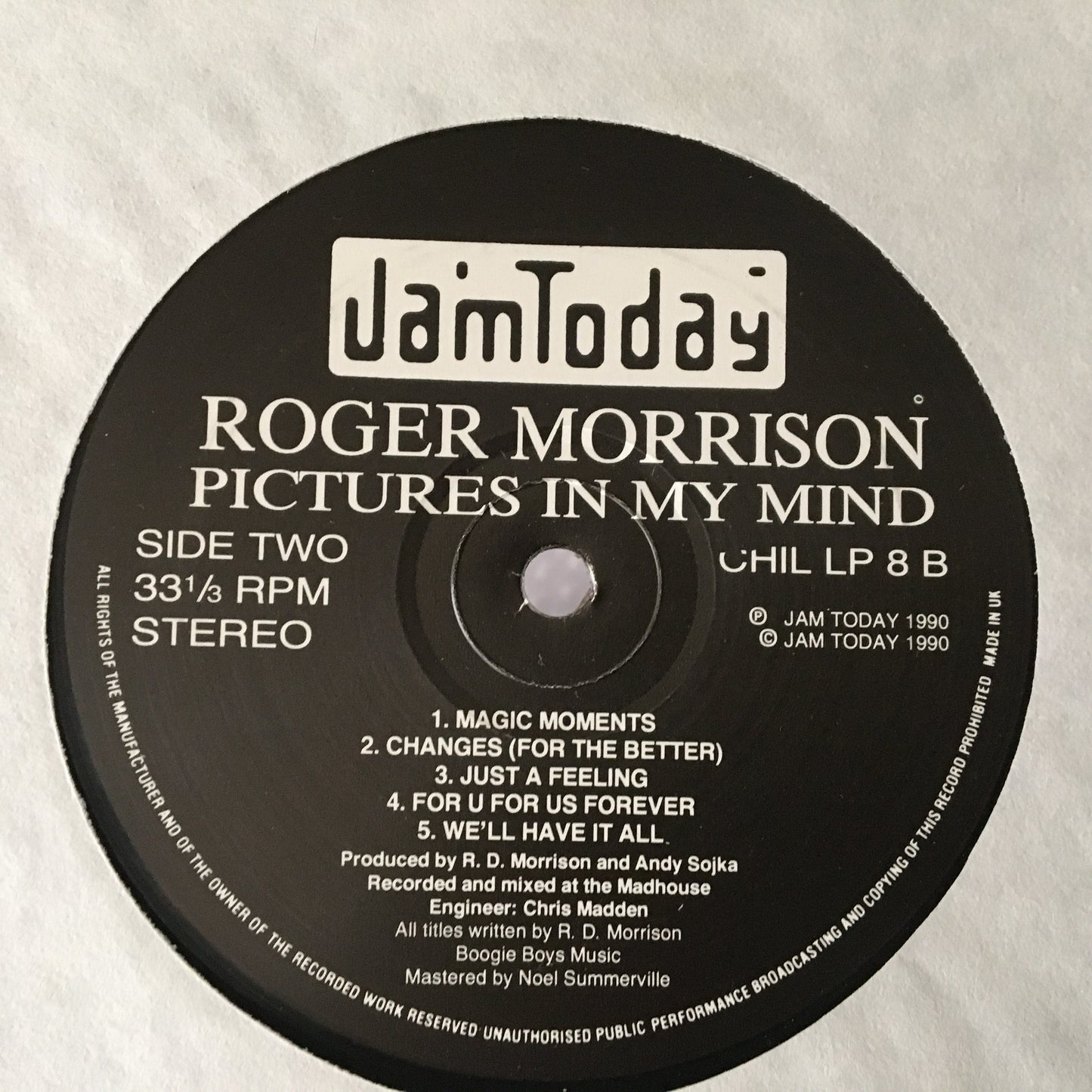 罗杰·莫里森——我脑海中的画面