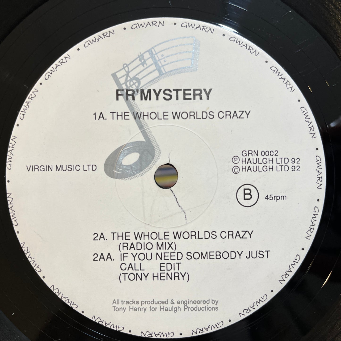 FR' Mystery – The Whole Worlds Crazy