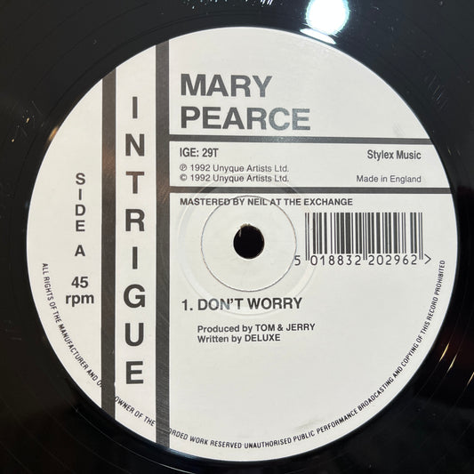 Mary Pearce – Don't Worry
