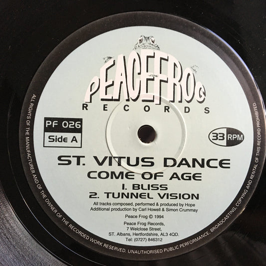 St. Vitus Dance – Come Of Age