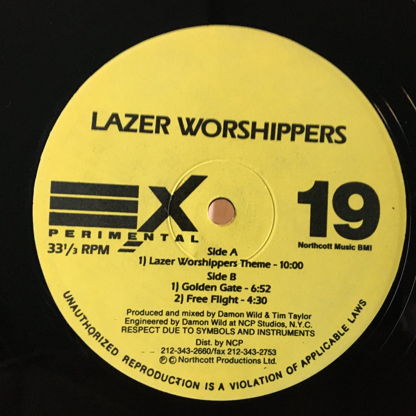 Lazer Worshippers ‎– Lazer Worshippers Theme