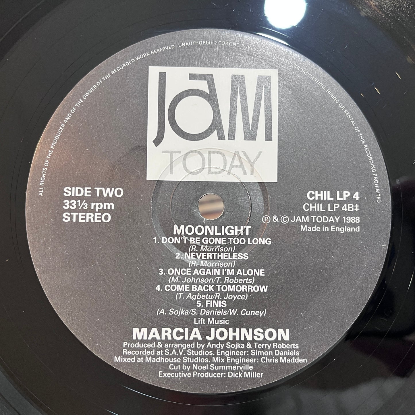 Marcia Johnson ‎– Moonlight