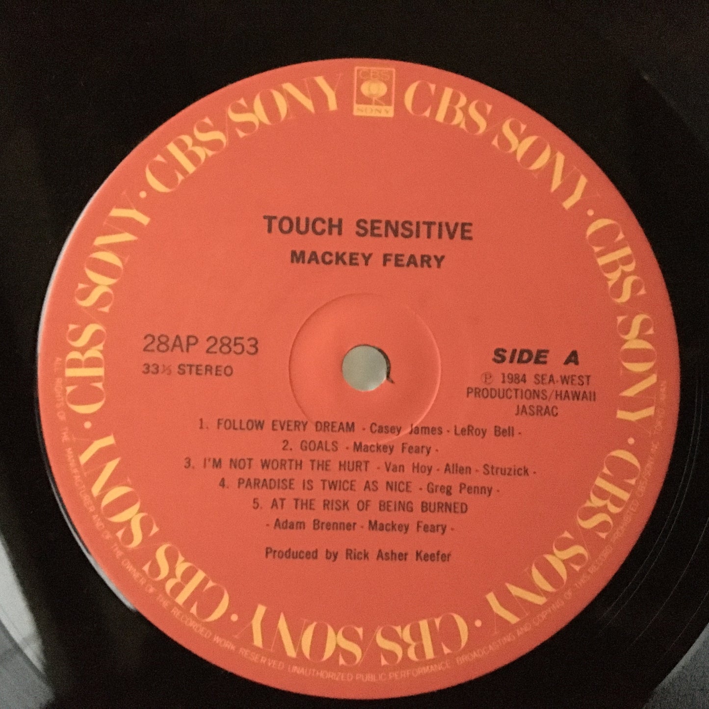Mackey Feary – Touch Sensitive