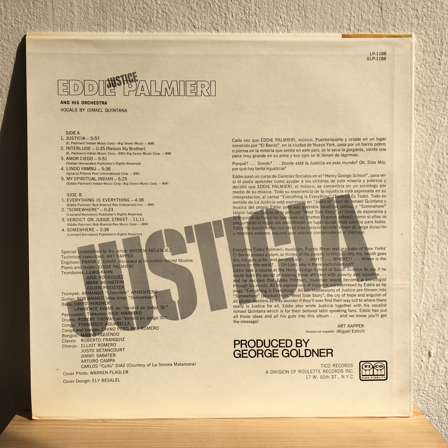 Eddie Palmieri – Justice / Justicia