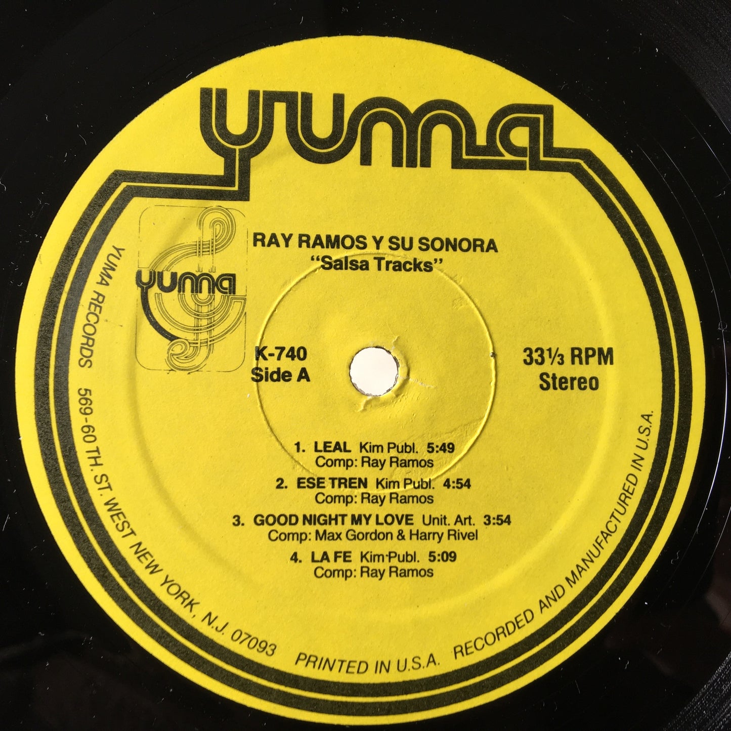 Ray Ramos Y Su Sonora – Salsa 曲目