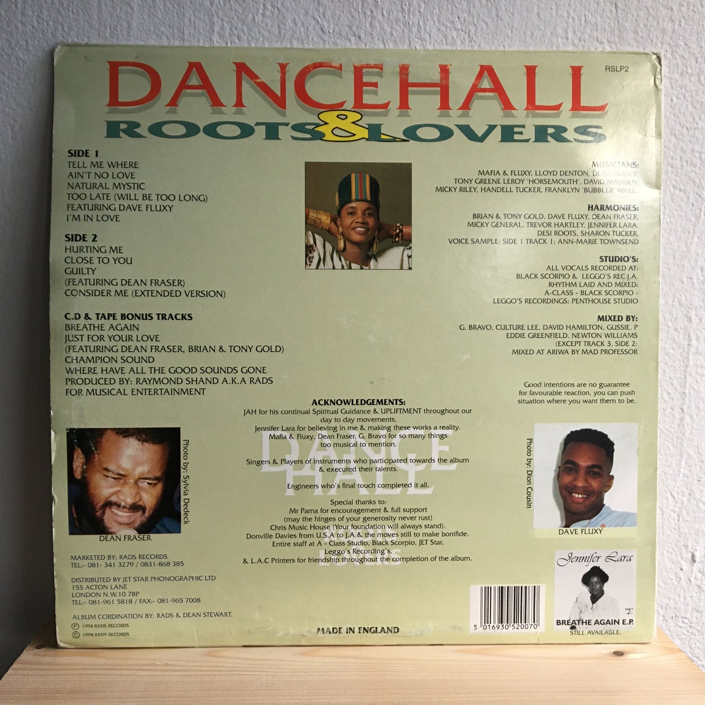 Jennifer Lara – Dancehall Roots & Lovers
