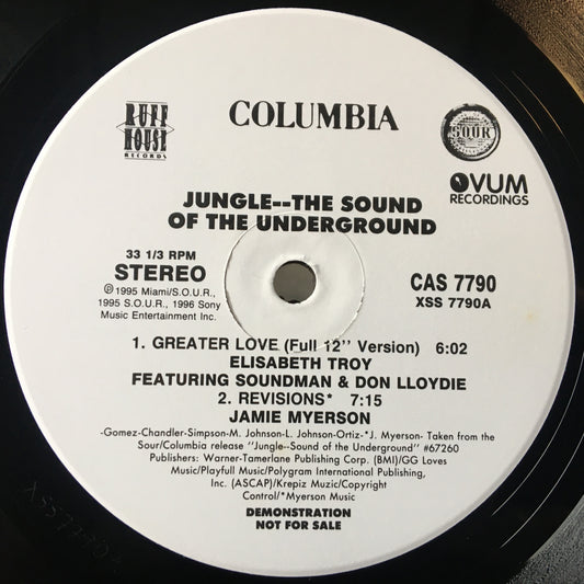 Various – Jungle - The Sound Of The Underground
