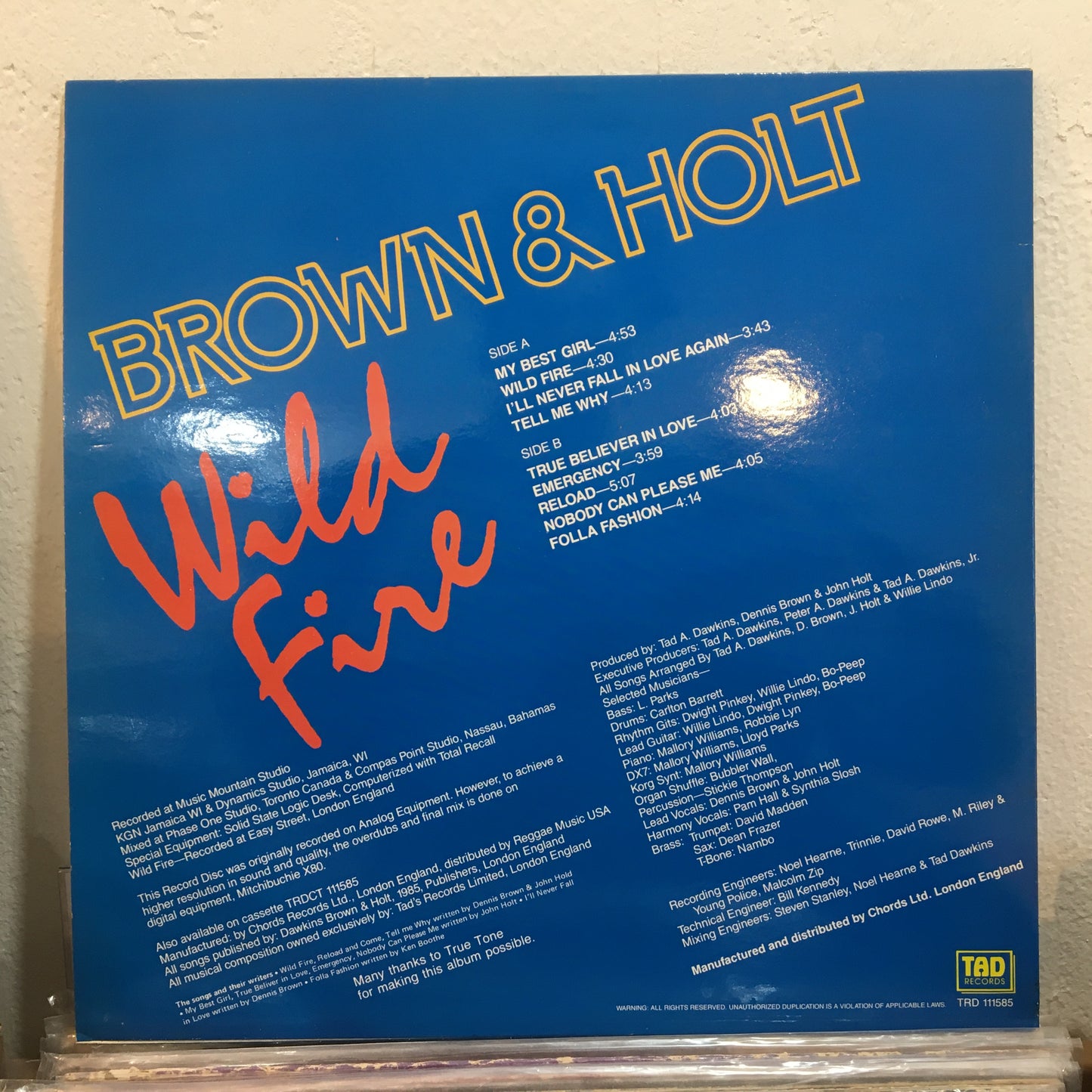 Brown & Holt – Wild Fire