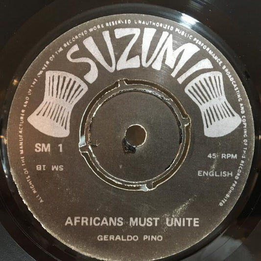 Geraldo Pino / Heavy, Heavy, Heavy - Africans Must Unite